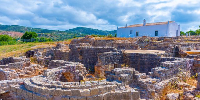 Roman Ruins of Milreu - A Roman villa with fish mosaics and a temple that served three religions