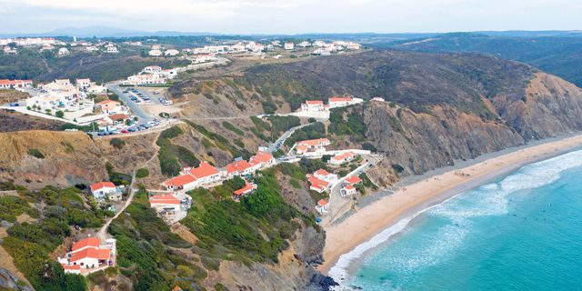 Arrifana - Wild Atlantic surf village on the cliffs of the Costa Vicentina